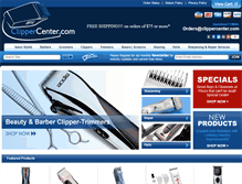 Tablet Screenshot of clippercenter.com